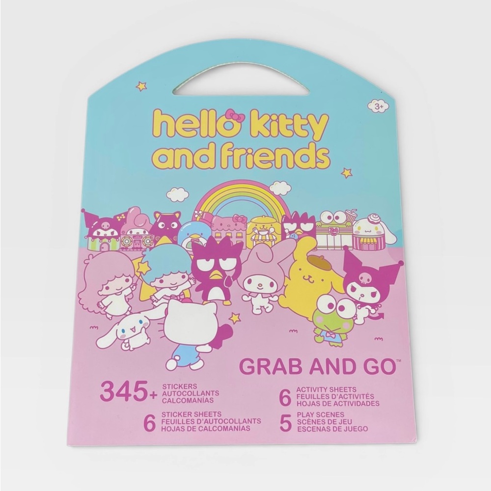 Hello Kitty and Friends Grab and Go Activity Set - Pink and Blue